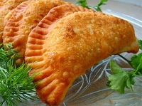 Чебуреки по-киевски Чебуреки по-киевски
